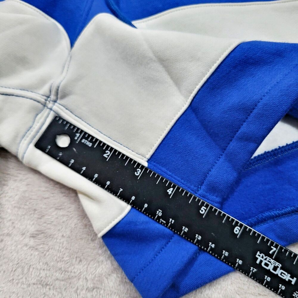 Nike Sportswear Club Fleece Shorts Mens Medium Blue White Colorblock IO9625-480 - Picture 4 of 12